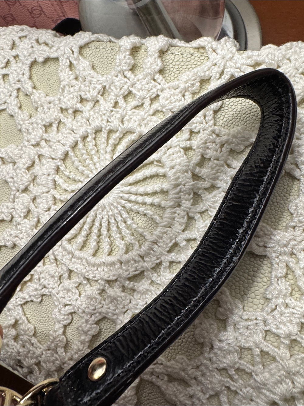 kate spade Flicker Monette Black Patent Leather Shoulder Bag - Picture 12 of 14